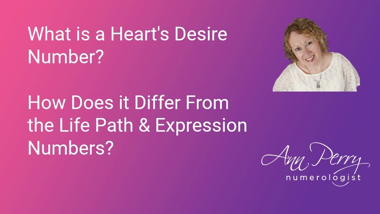 What is the Heart's Desire Number & How Does It Differ From Other Numbers?