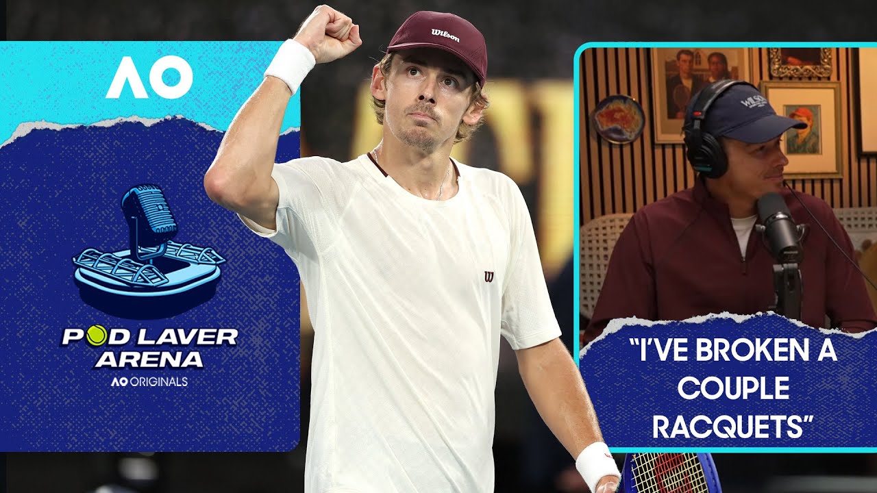Alex De Minaur Joins the Studio and We Talk Alcaraz's Arms | Pod Laver Arena | Australian Open 2026
