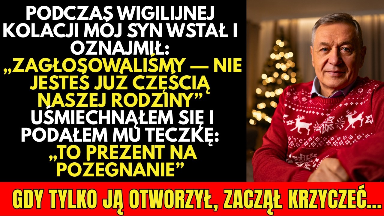 PRAWDZIWA HISTORIA: Podczas Wigilii syn powiedział:„Nie jesteś już rodziną”. Ale potem stało się coś