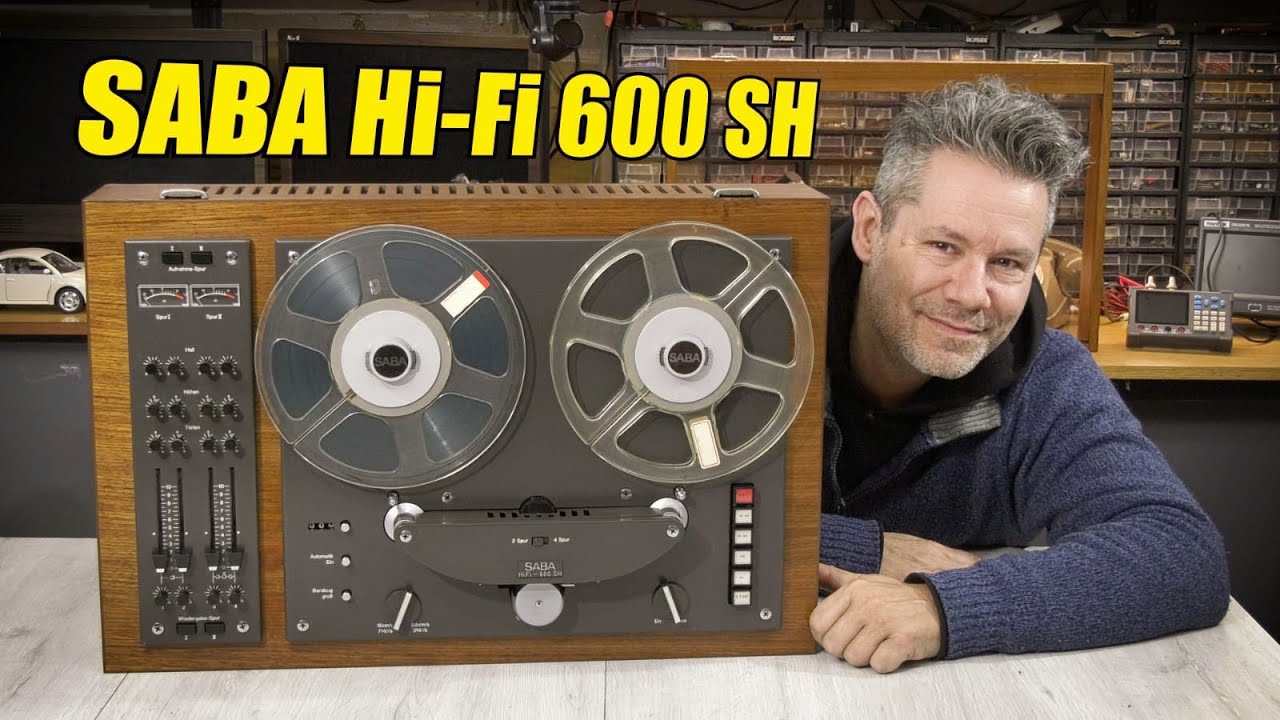 Riparo un registratore rarissimo, il SABA Hi-Fi 600 SH 
