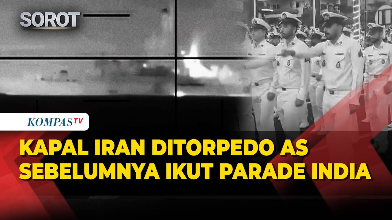 Terungkap! Kapal Perang Iran yang Ditorpedo AS Sebelumnya Ikuti Parade Militer di India