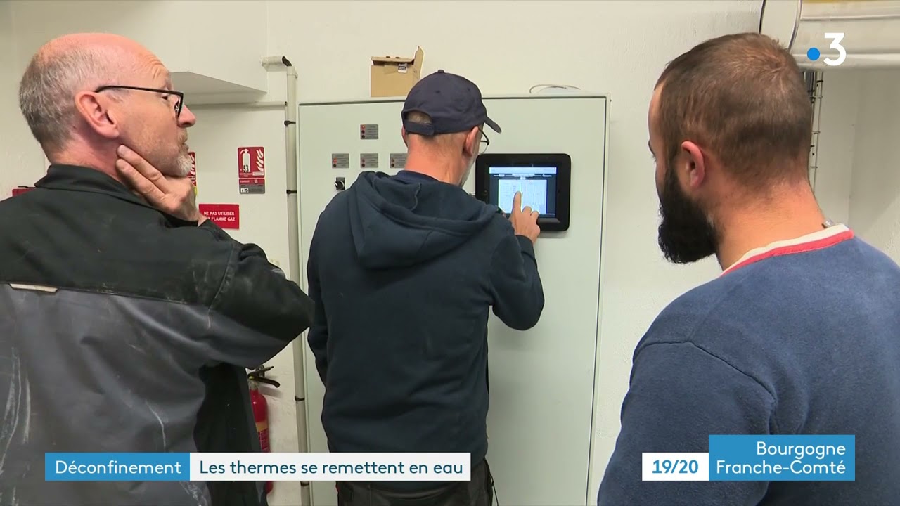 Réouverture des stations thermales : on s'y prépare à Luxeuil-les-Bains en Haute-Saône