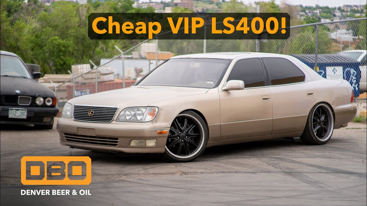 Lexus LS400 Gets Coilovers & New Wheels!