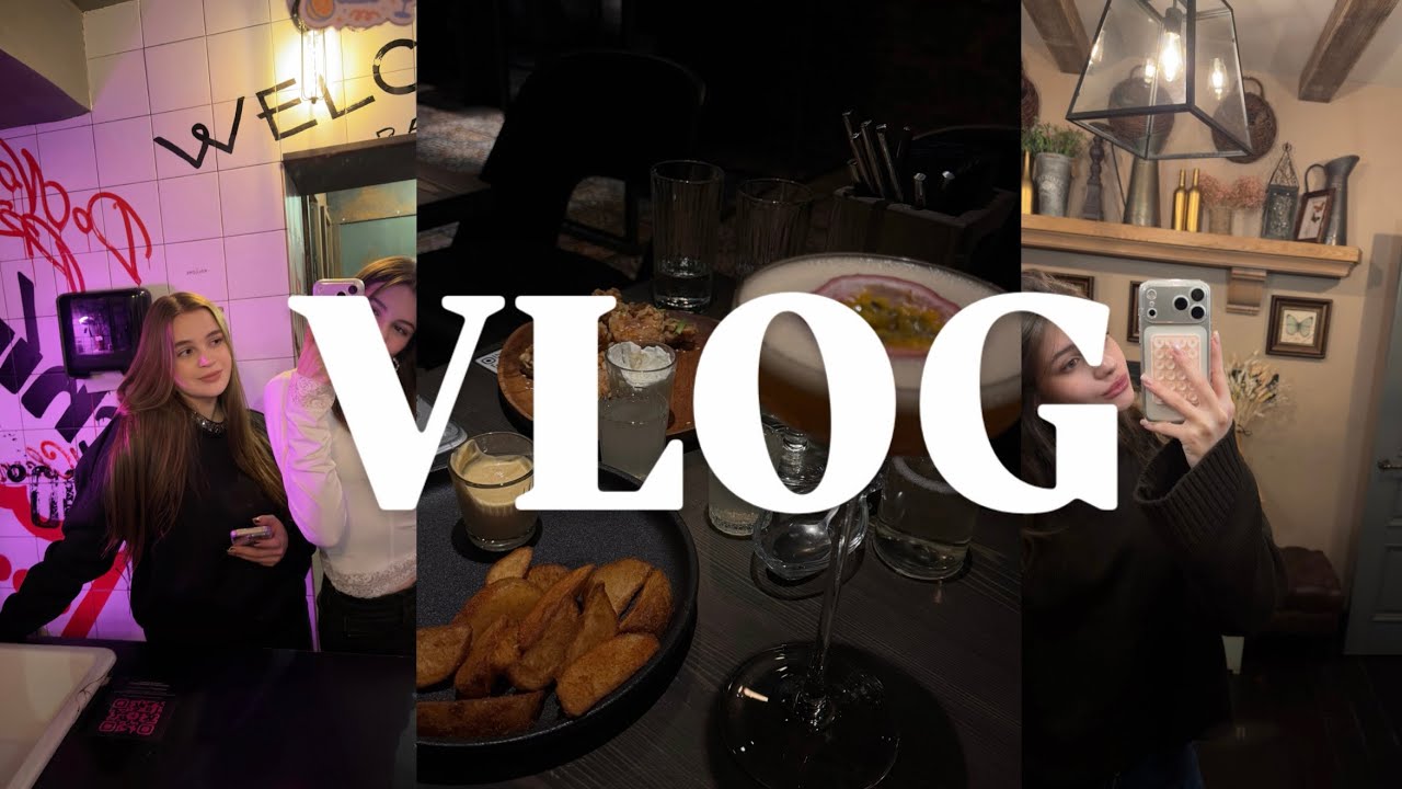 VLOG:выходные с подругами 💗