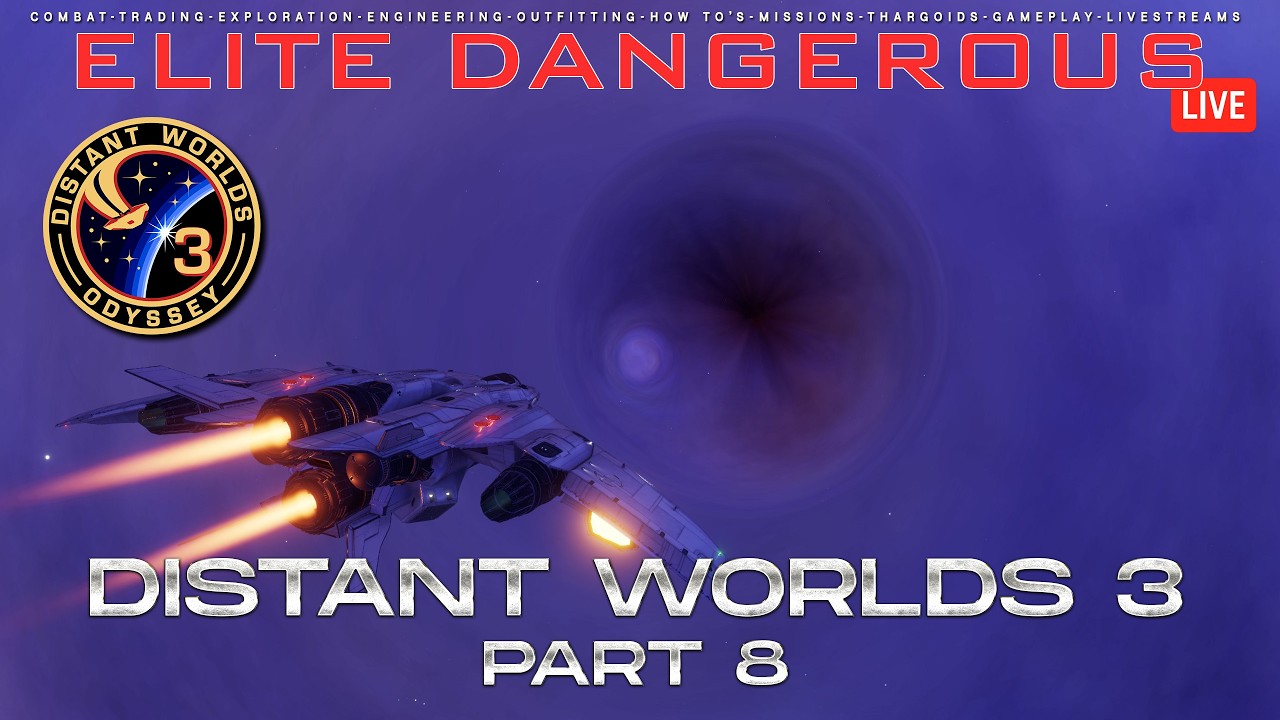 Elite Dangerous - Distant Worlds 3 - Part 8 - To Beagle and Beyond!