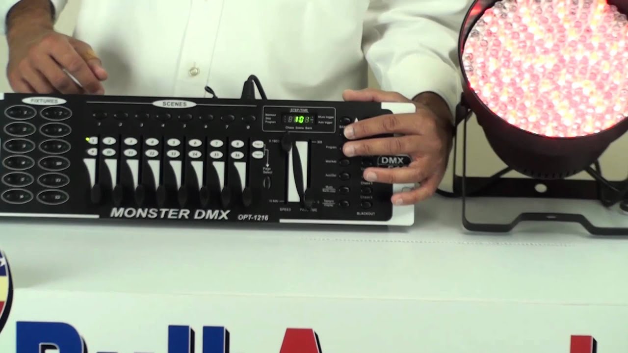 OPT1216 DMX Controller - Erase / Delete the Data