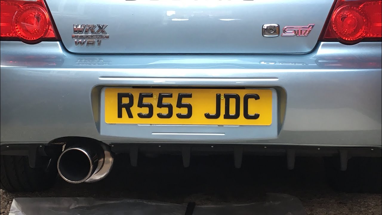 Subaru STi WR1 (WRX) Rear Diffuser fitting (hints and tips ) - 2004 2.0L (HT Autos)