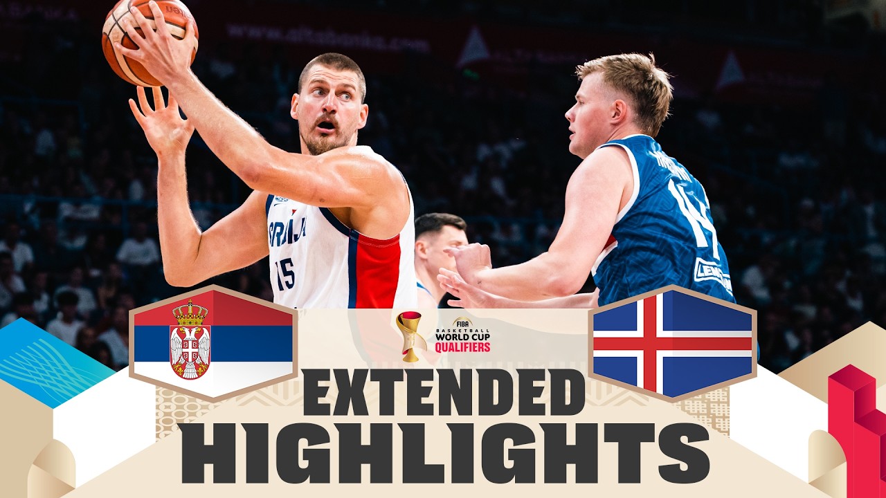 Serbia 🇷🇸 v Iceland 🇮🇸 | Extended Highlights | FIBA Basketball World Cup 2027 European Qualifiers
