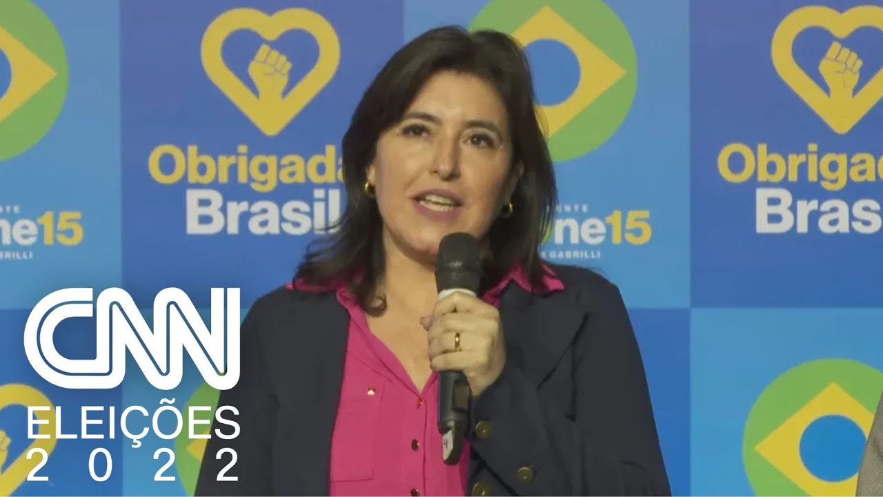 Simone Tebet declara apoio a Lula no segundo turno | CNN 360°