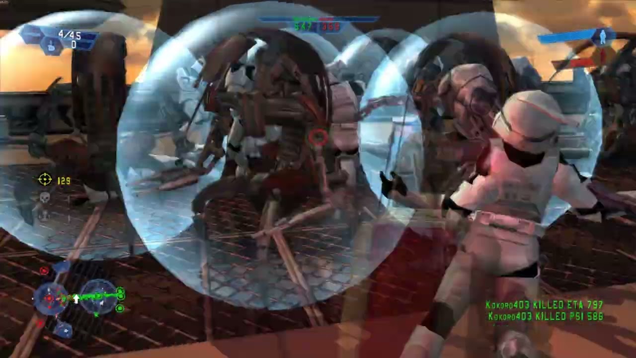 Star Wars Battlefront (2004) - Bespin: Platforms but it's 200v200 gameplay CIS