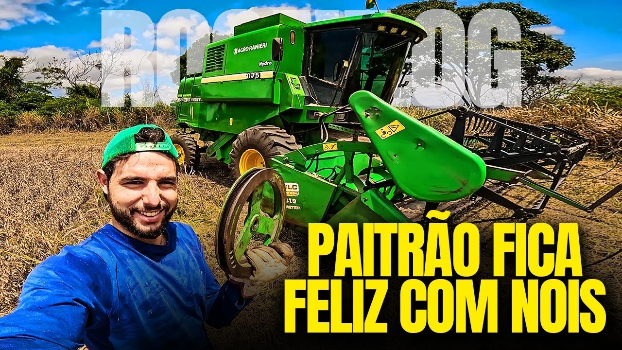 Roçou a trava da polia da bomba de óleo da 1175 