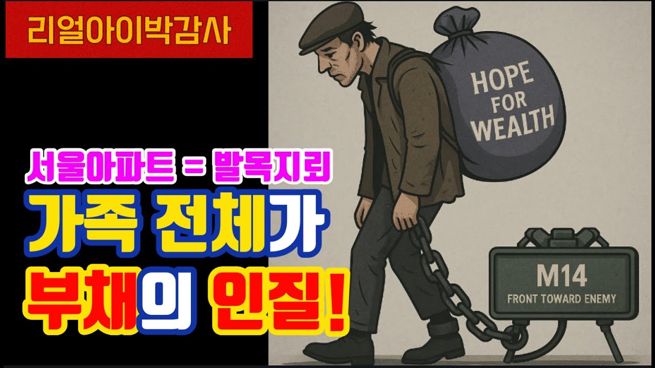 [리얼아이박감사]서울아파트=발목지뢰! 가족전체가 부채의 인질!!