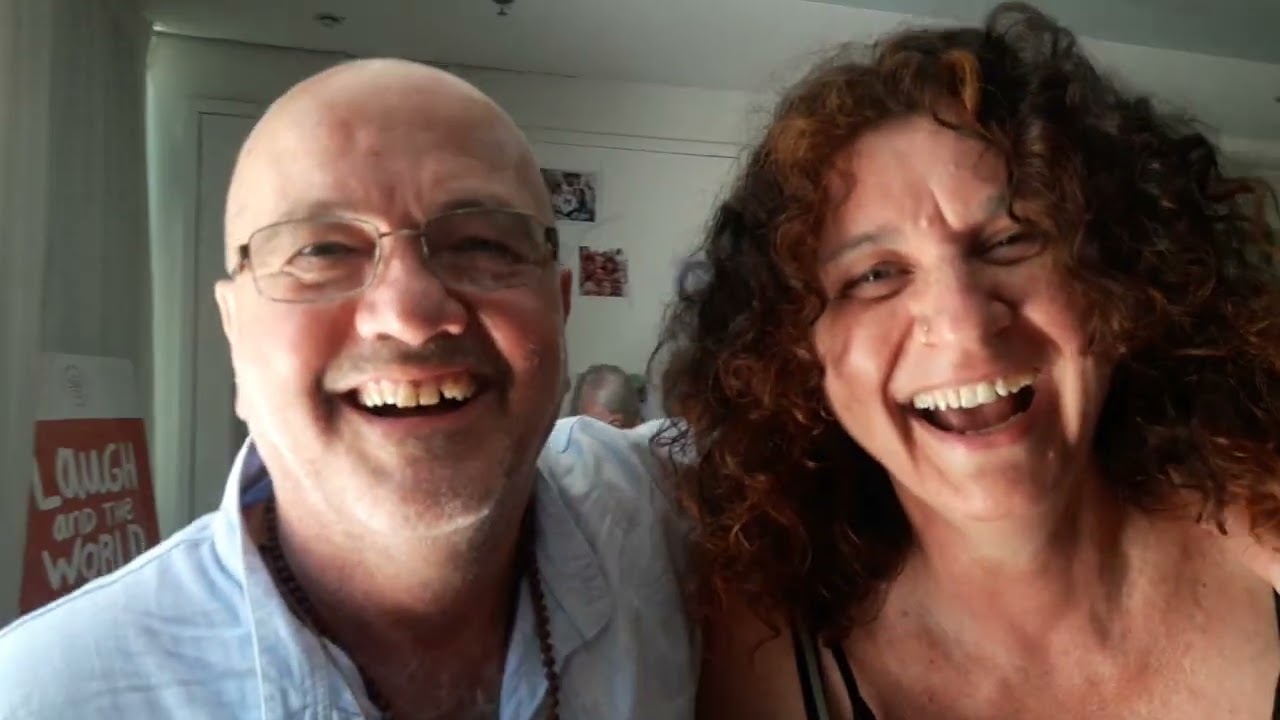 Mariela & Joe laughing