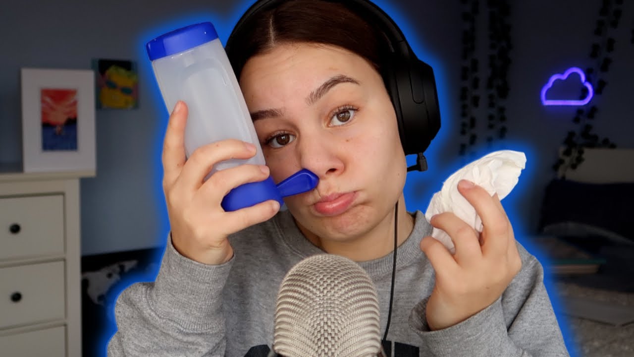 [ASMR] ABER Ich bin KRANK 🤧 | Mic Scratching, Candle Sounds..  | ASMR Marlife