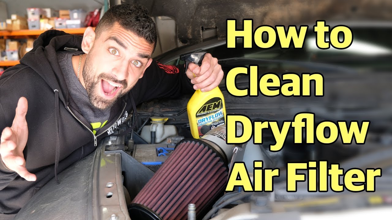 How To Clean Dryflow Air Filters
