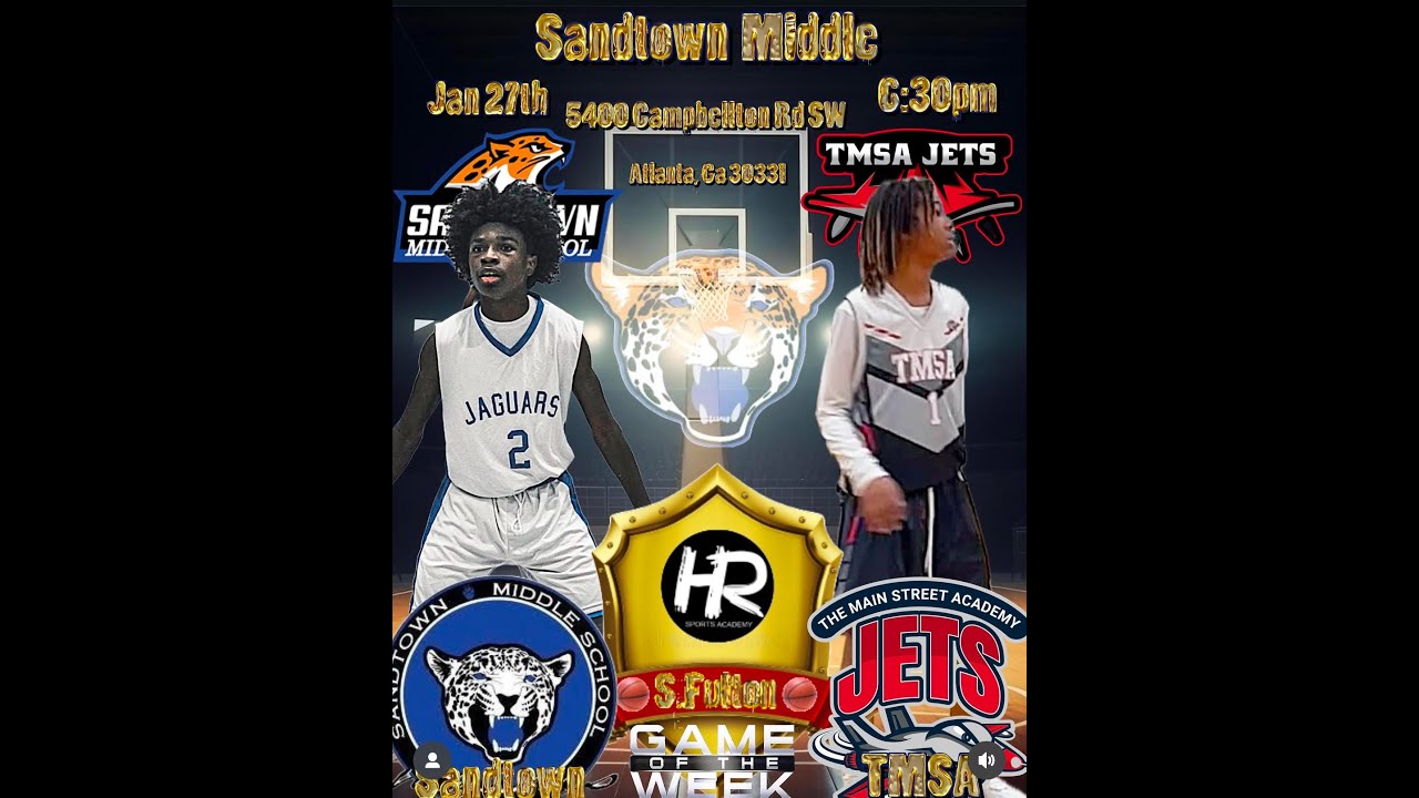 Mainstreet Academy (Varsity) Vs Sandtown Middle School 1-27-25