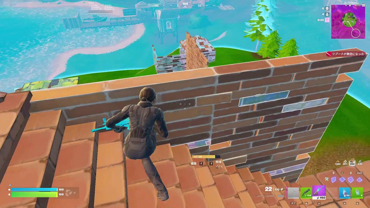 練習！【フォートナイト/FORTNITE】