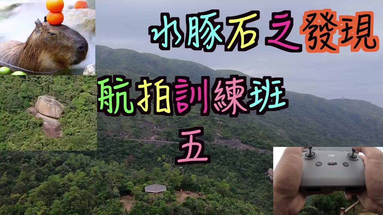 Dji Neo 航拍訓練班 五 係香港發現水豚石