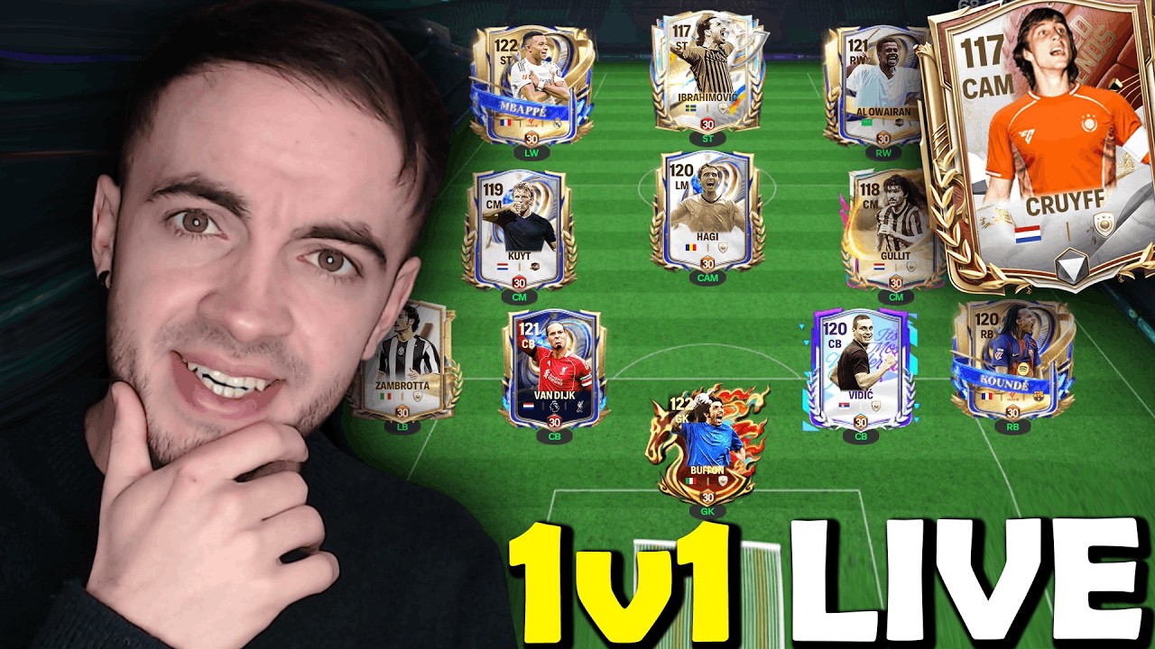 LIVE! 1V1 Cu Abonații Pe FC Mobile!