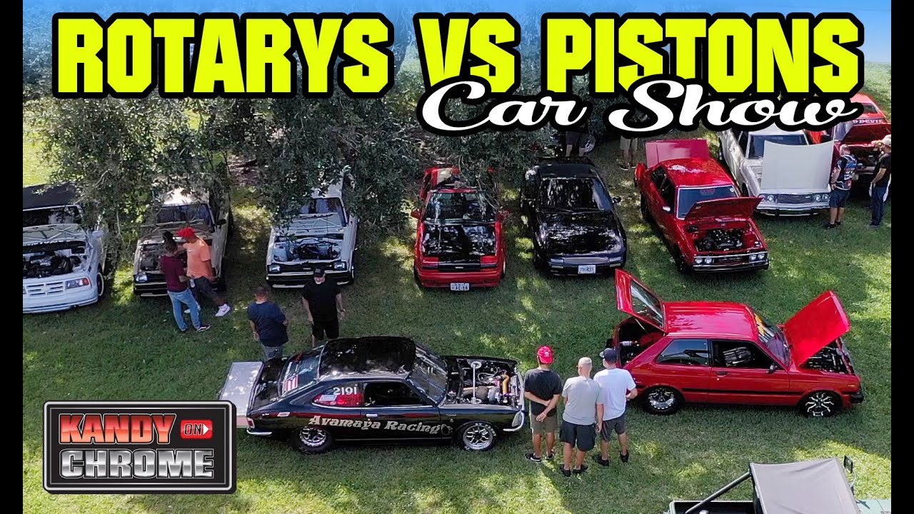 Rotary vs Piston Car Show - Which is Better?