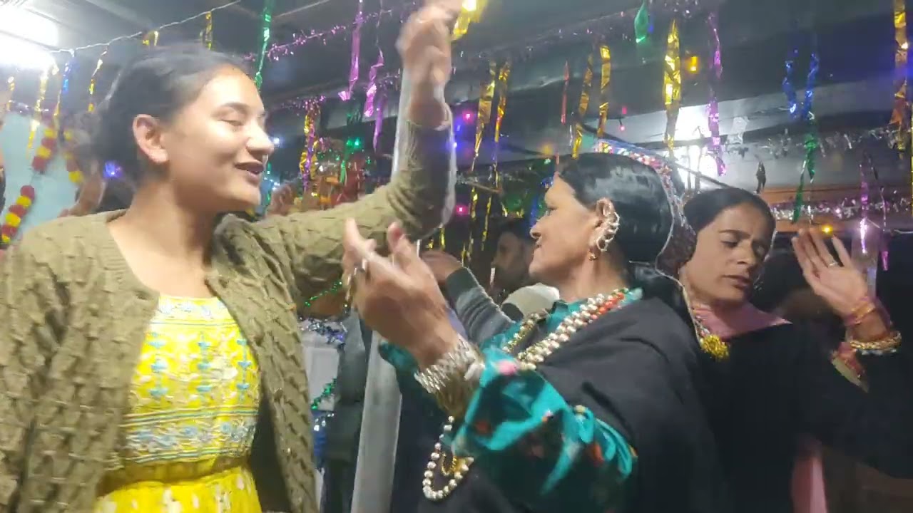 Pangwali Marriage Dance Shoon pangi valley