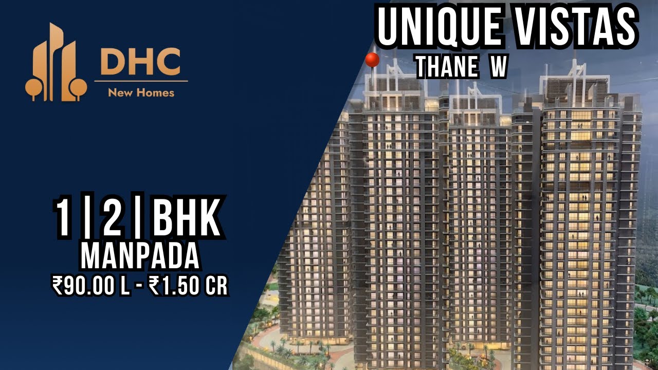 Unique Vistas  at 📍Thane West || 1BHK & 2 BHK | Flats in Thane || #thane West #sampleflat #luxury