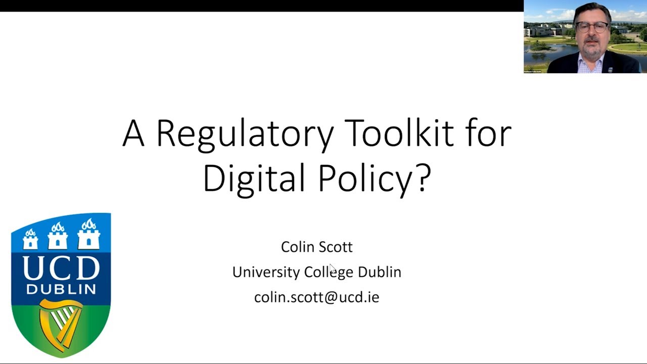 Regulating for Digital Policy in the EU: A Toolkit Approach: CELS Webinar