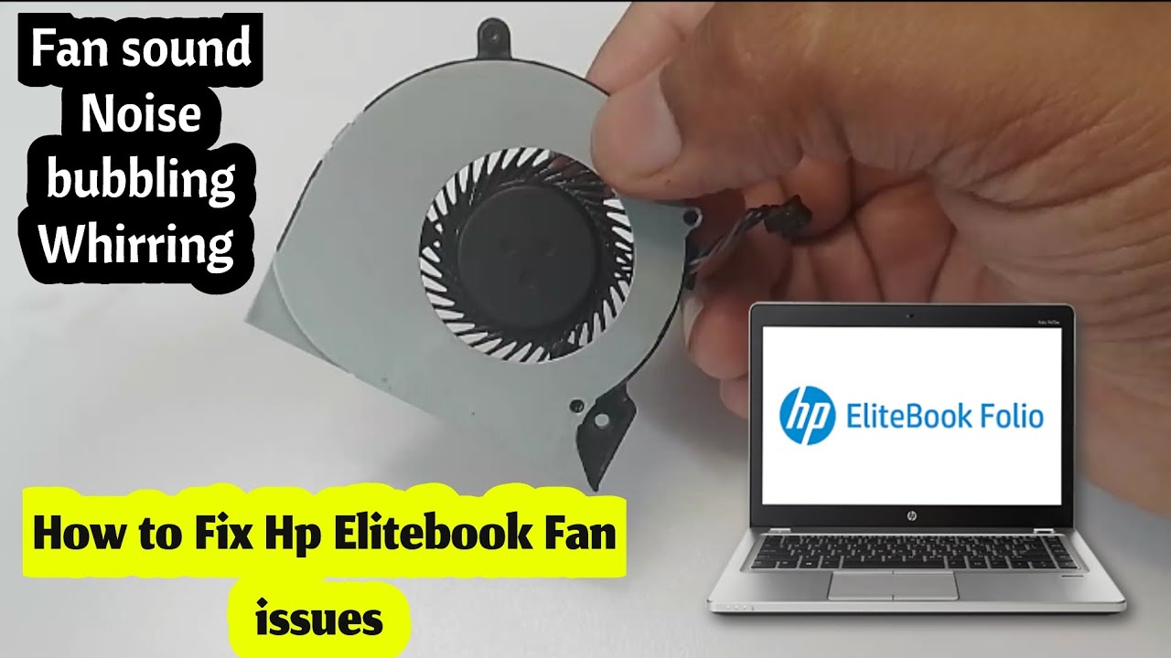 HP Elitebook folio fan issues fix | All Problems one solution