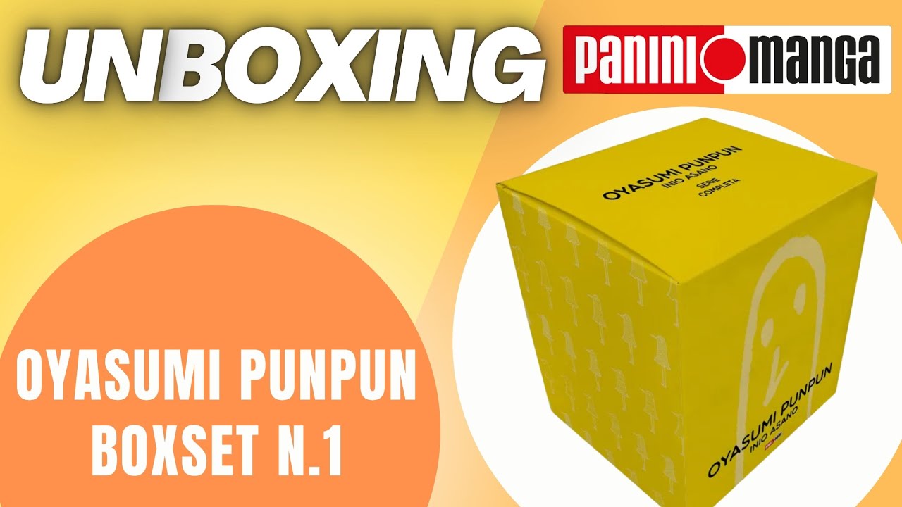 Oyasumi Punpun Boxset - Panini Manga UNBOXING