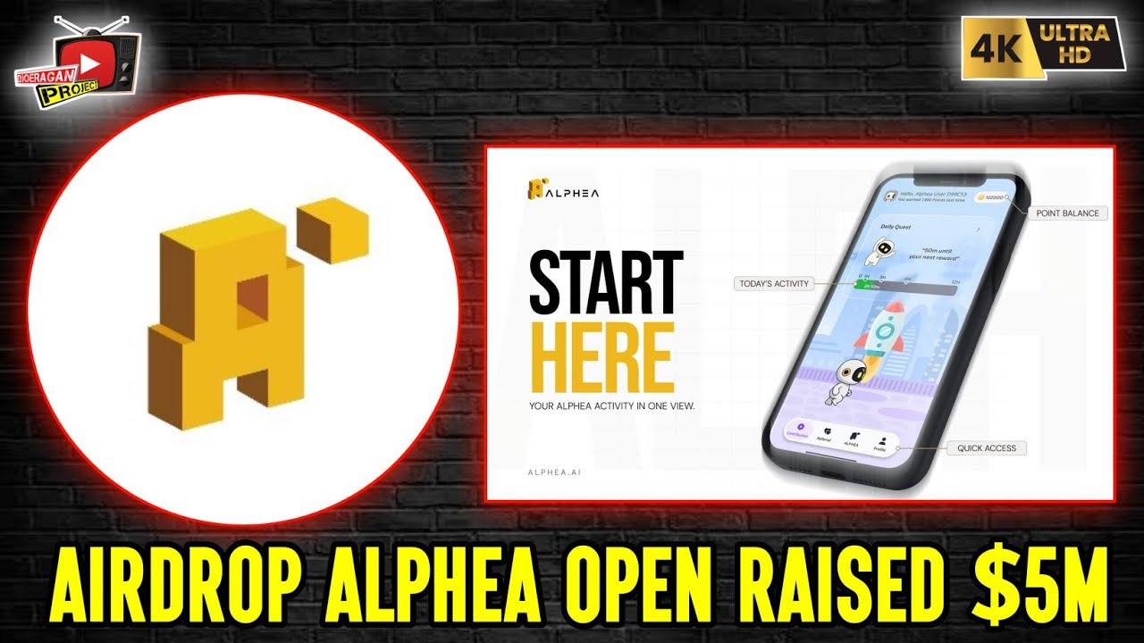 Calon Cuan Nih Garap ✅ Open Raised $5M Airdrop Alphea Network 