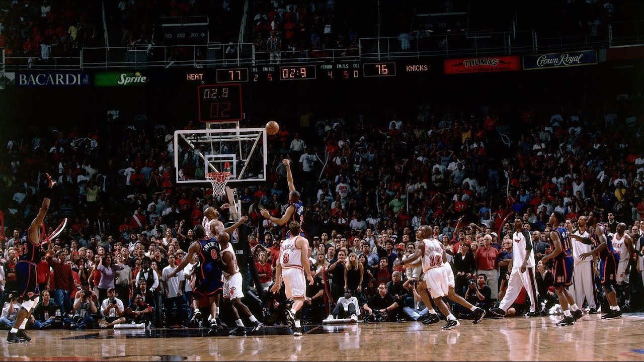 1999 NBA Playoffs ECR1 Game 5 - Knicks vs Heat - Final minute