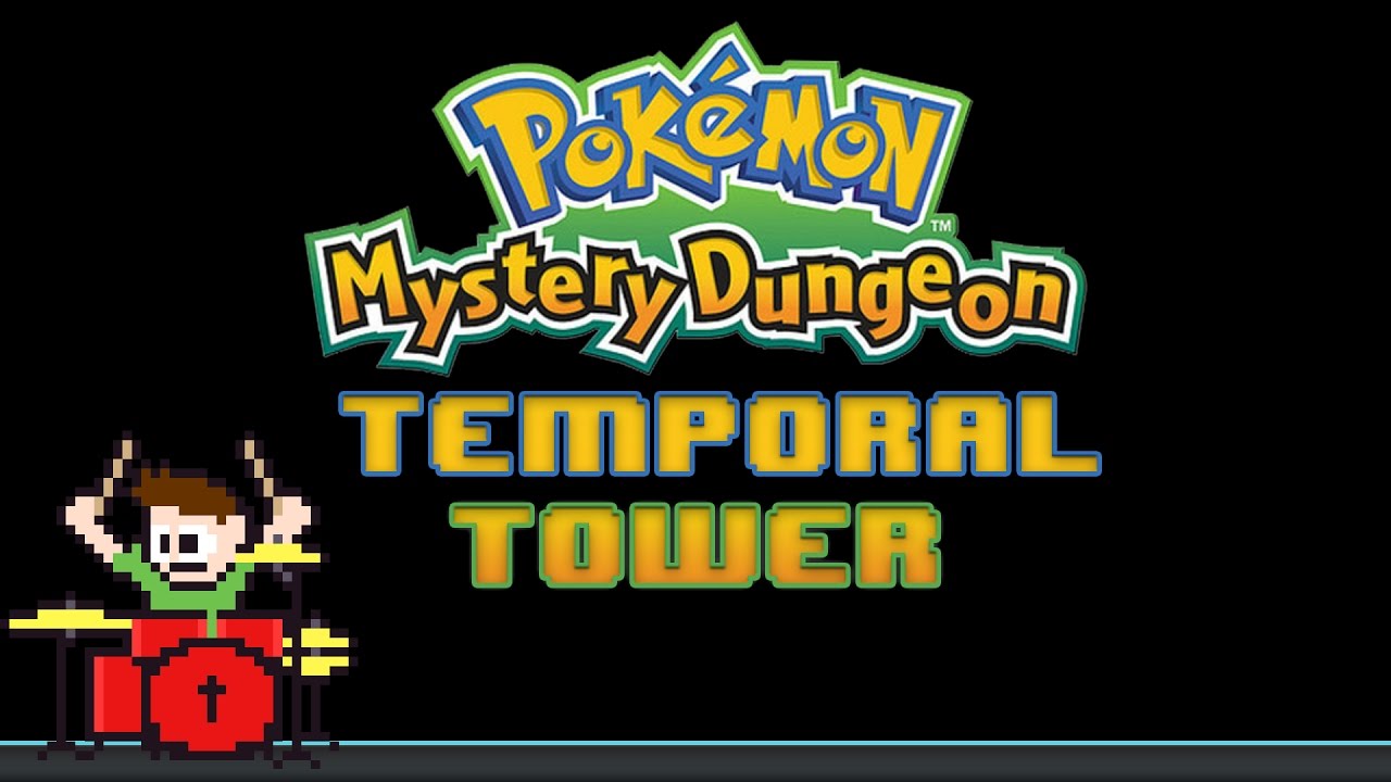 Pokemon Mystery Dungeon - Temporal Tower (Drum Cover) -- The8Bitdrummer