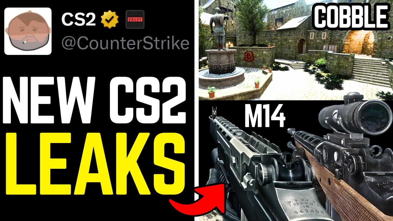 CS2's Update Leaks: NEW Weapon, Cobblestone & Skins