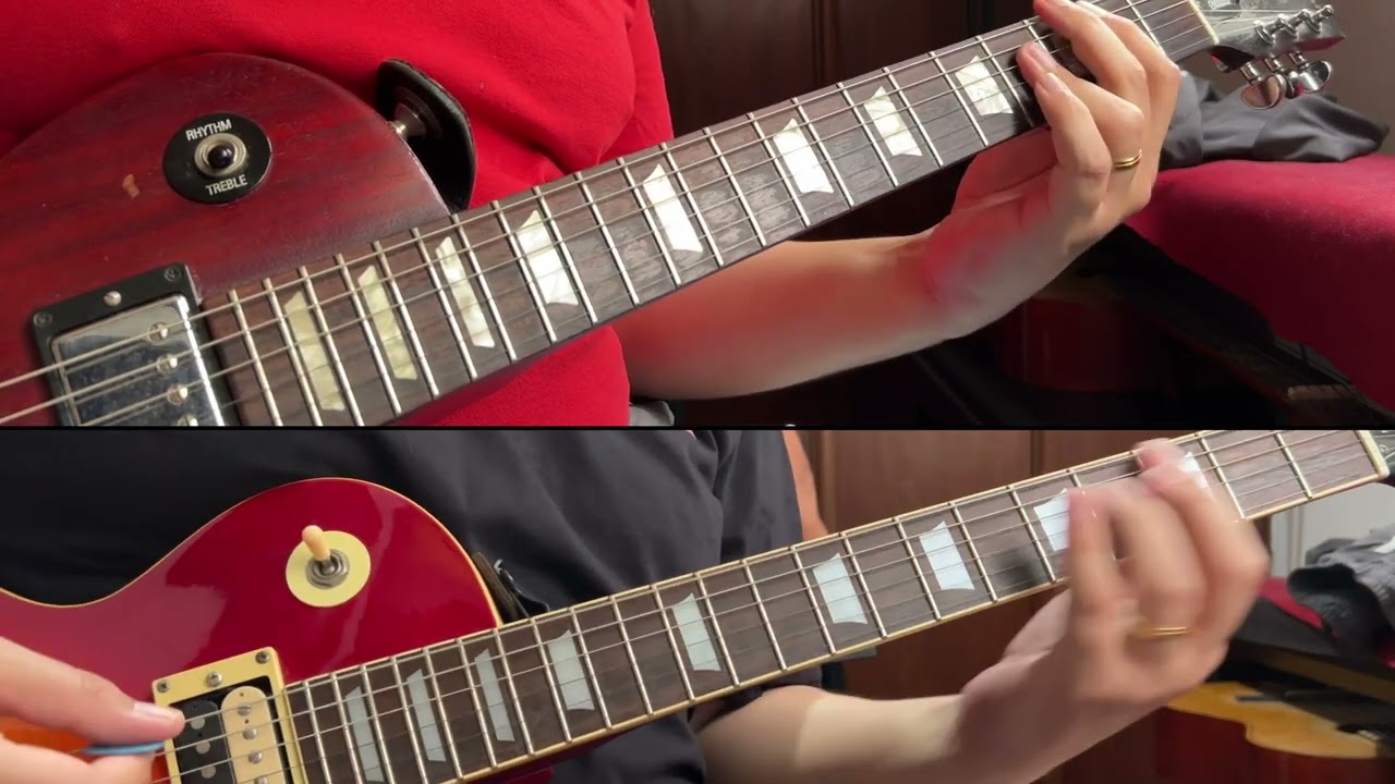 Guns N' Roses - Sailing (Robin Finck, Richard Fortus guitar cover)