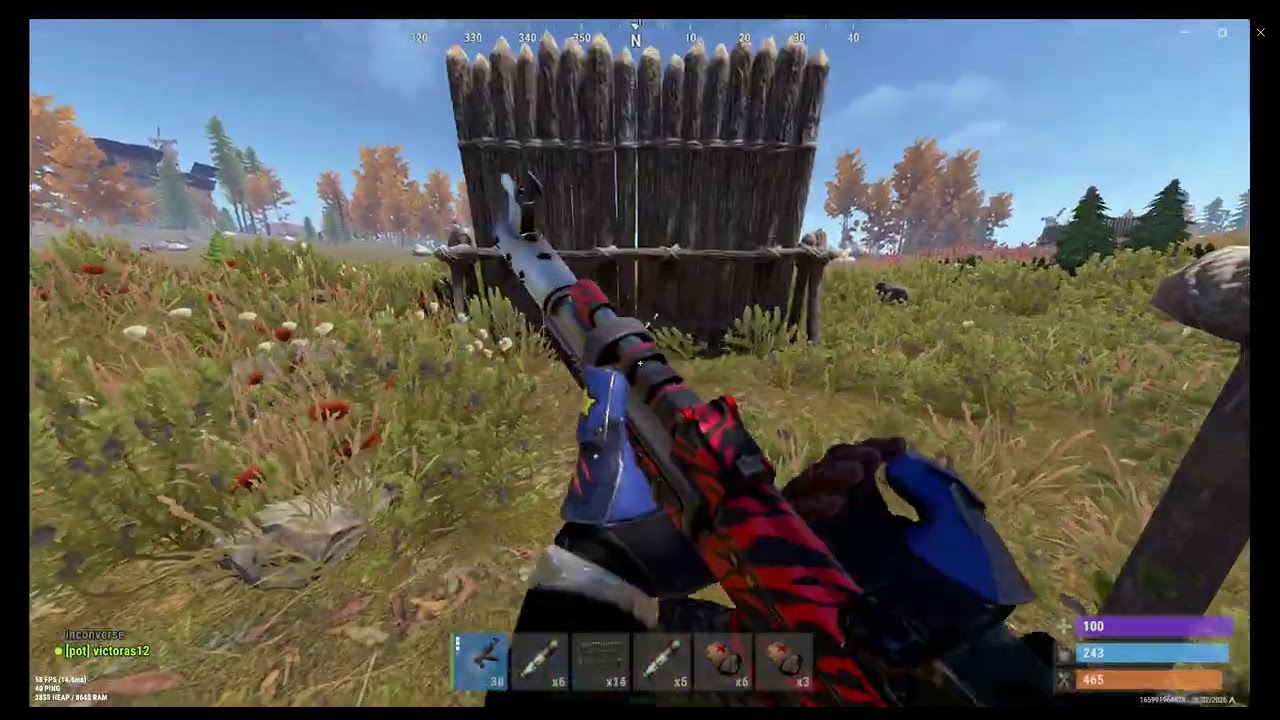 Crazy Rust 1v2
