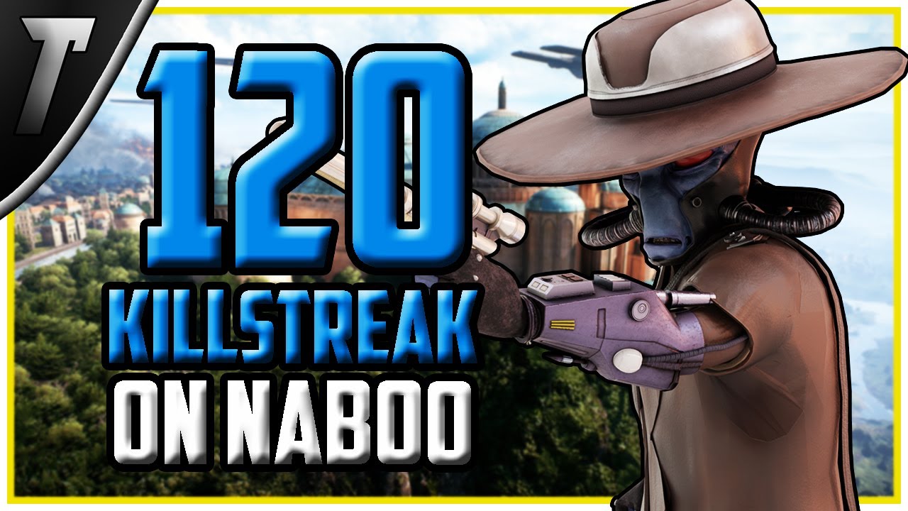 Star Wars Battlefront 2 Cad Bane 120 Killstreak (Naboo)