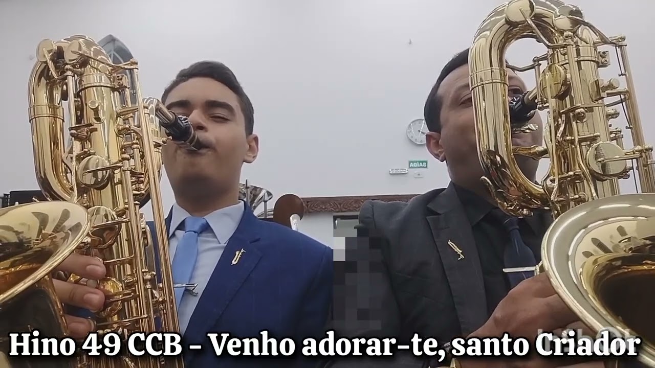 20 MINUTOS DE HINOS TOCADOS SAX BARÍTONO, CULTO CCB COLETÂNEA- Biel Barítonista ccb #ccb #hinosccb 