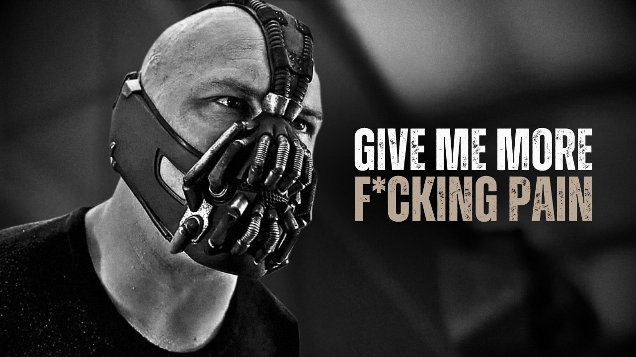 GIVE ME MORE F*CKING PAIN - Motivational Speech