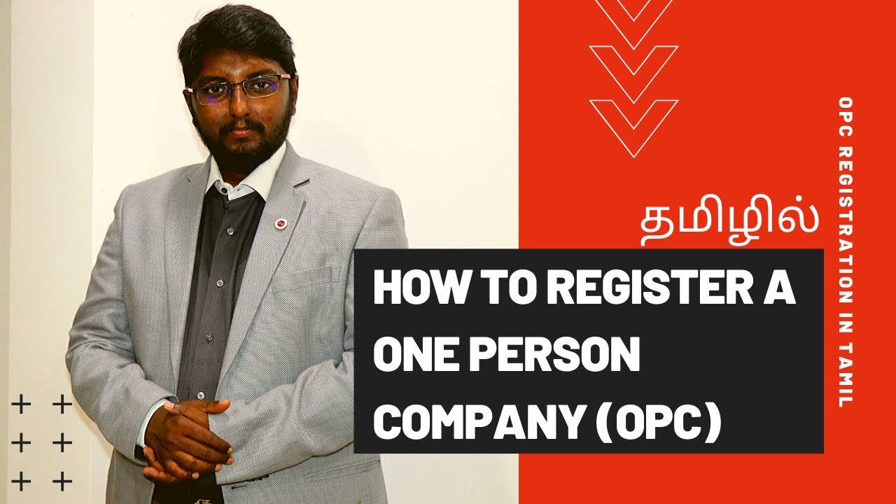 One Person Company (OPC) Registration in Chennai