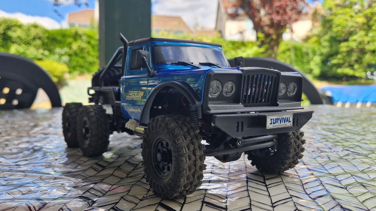 Hobbytech CRX18 Un mini crawler en 6x6
