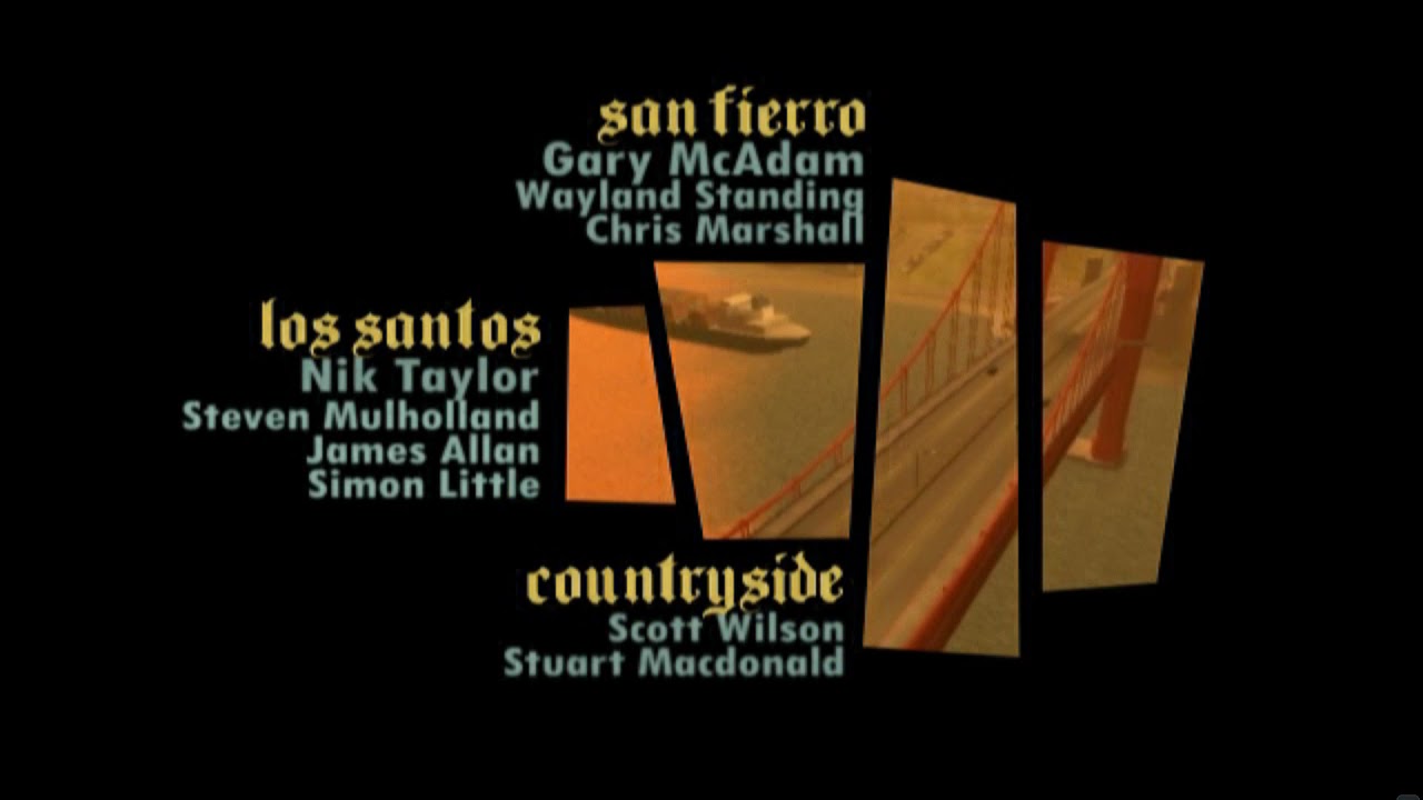 GTA San Andreas Opening Intro (PS2)