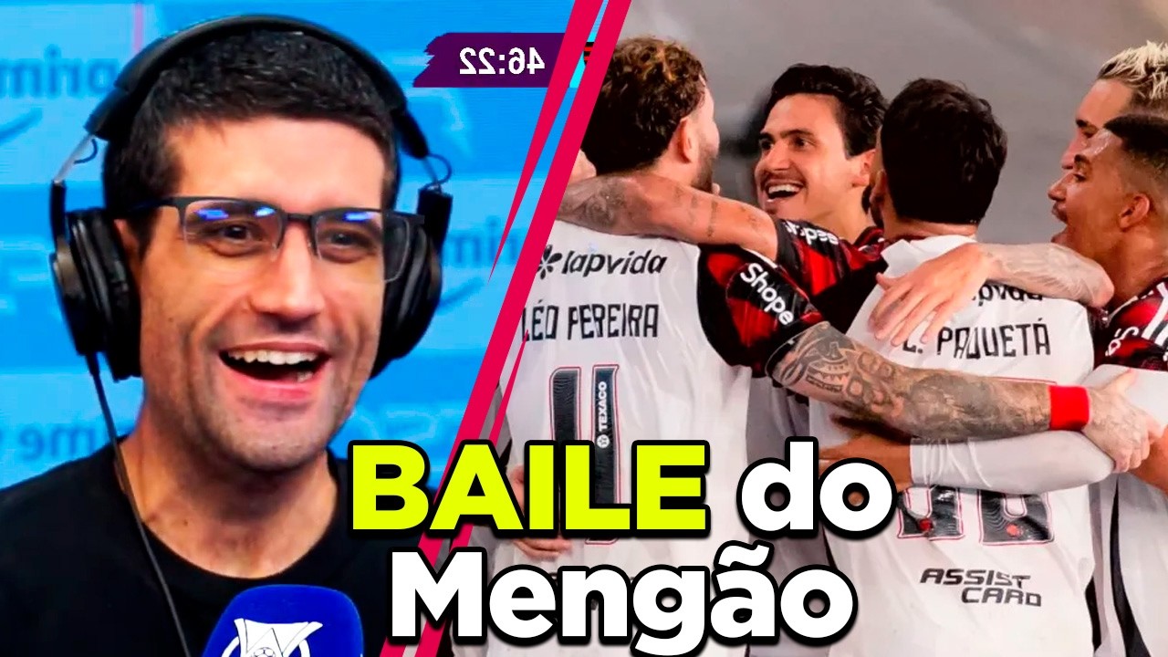 FLAMENGO HUMILHA Botafogo no Brasileirão