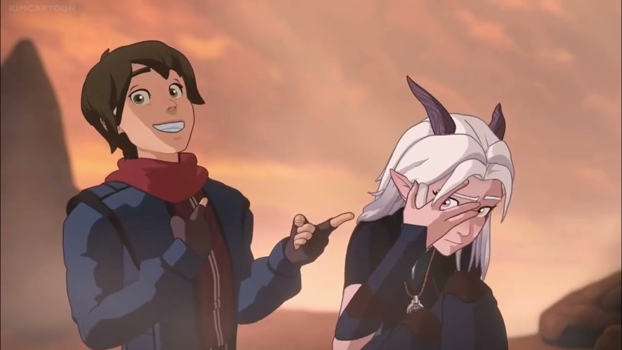 The Dragon Prince Ezran's Whaat Reaction From Season 3 & Season 7 Clip