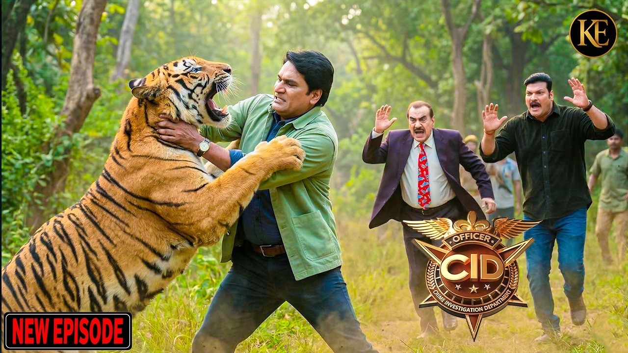 दया और प्रद्युम्न की जान बचाने के लिए अभिजीत अकेले बाघ से लड़ गया | CID | Season 2 |New Episode 2026