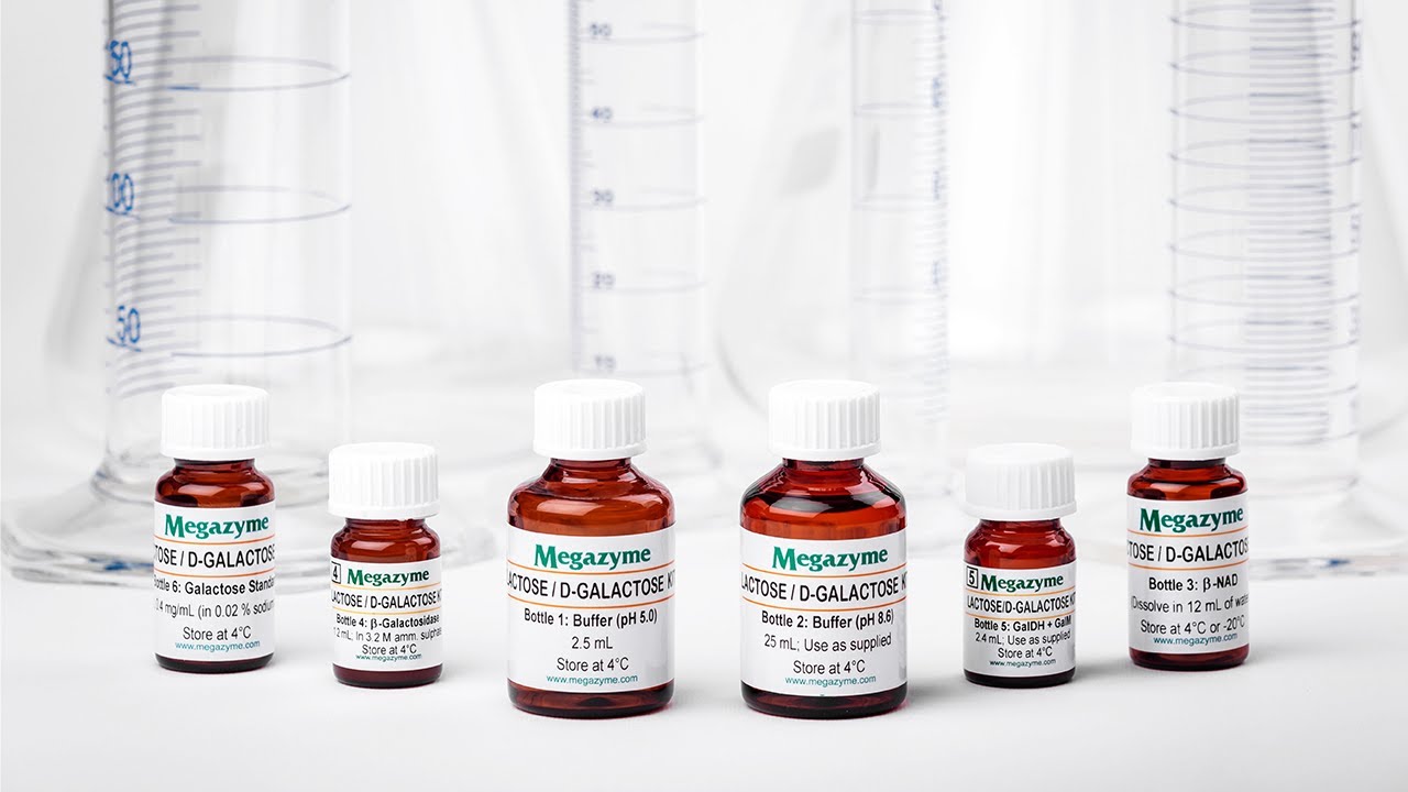 Lactose/Galactose Assay Kit (Rapid) K-LACGAR