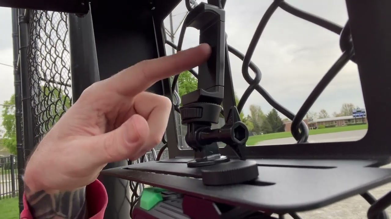 Stouchi fence mount - great for baseball!
