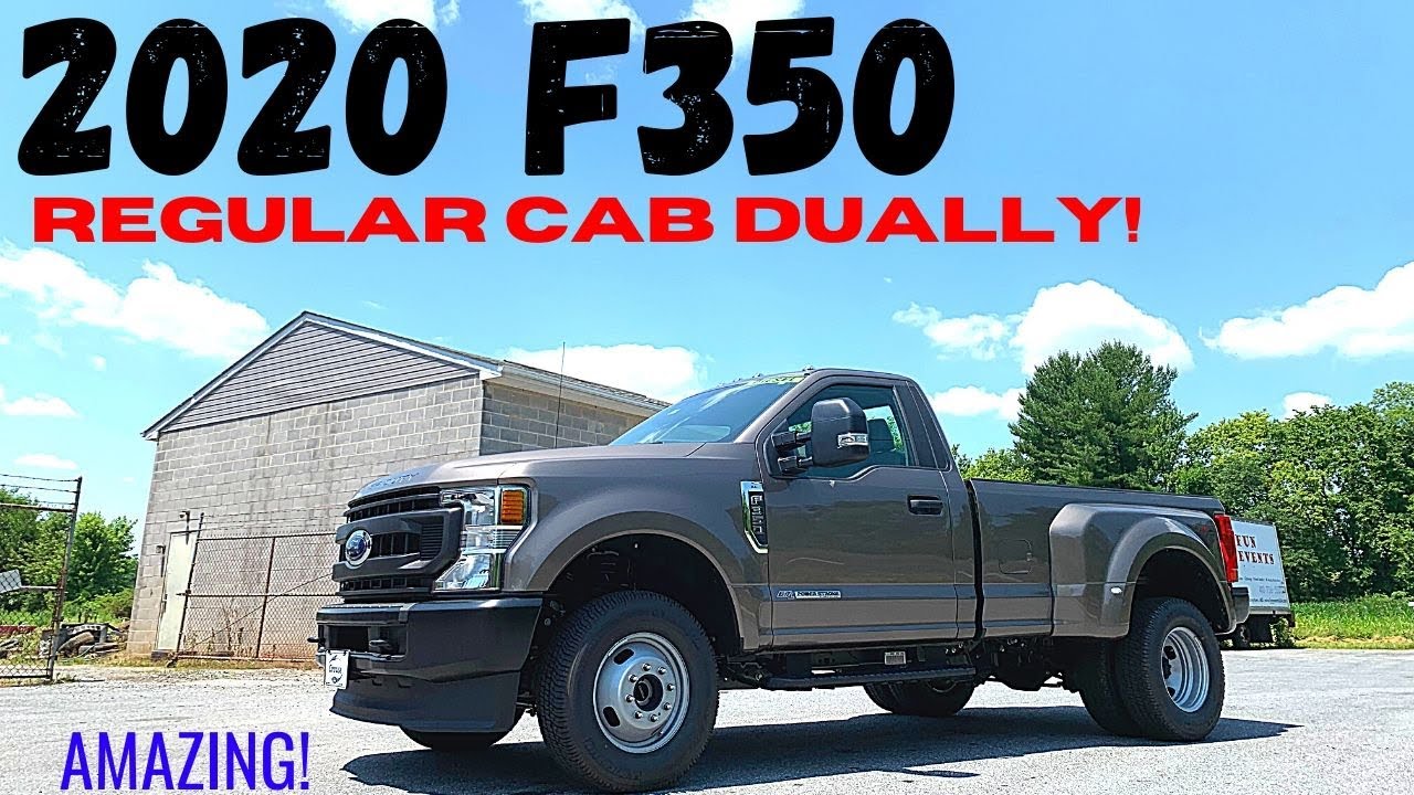 Ford F350 Regular Cab 2020 года выпуска!