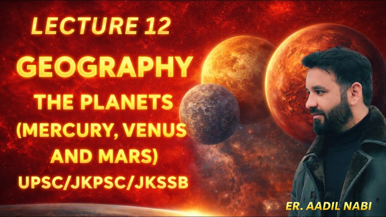 MERCURY, VENUS AND MARS#upsc #jkpsc #jkssb #geography #generalstudies #ias #solarsystem #ssccgl