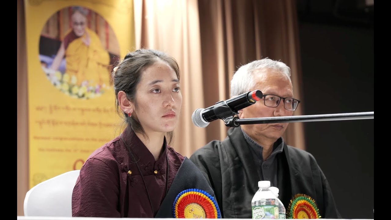 Former Tibetan Political Prisoner Namkyi La in New York