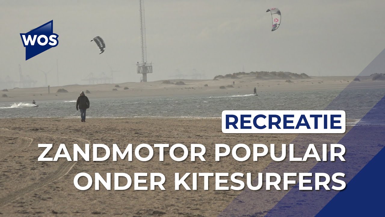 Zandmotor populair onder kitesurfers